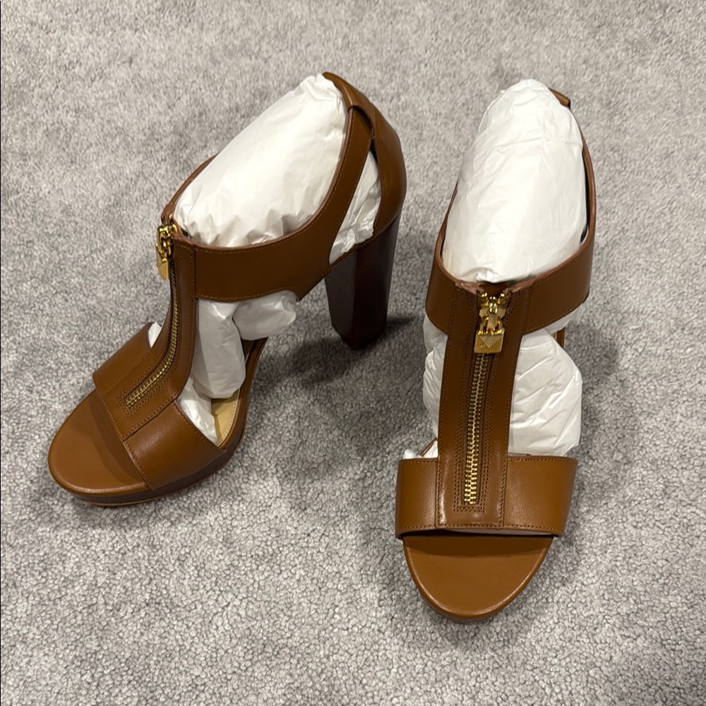 Michael Kors Berkley Lock Heeled Sandal
